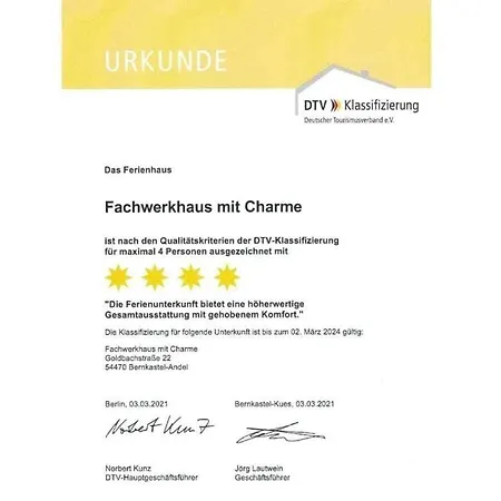 Vakantiehuis Vakwerkhuis Met Charme Verbandsgemeinde Bernkastel-Kues